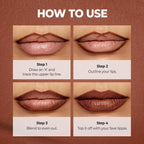 Last Day Buy 1 Get 1 Free Easy Glide Lip Liner Creamy, Blendable Color with Smooth Application, Summervibes