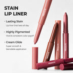 Last Day Buy 1 Get 1 Free Easy Glide Lip Liner Creamy, Blendable Color with Smooth Application, Summervibes
