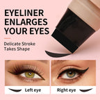 Buy 1 Get 1 Free! Dual‑Ended Waterproof Cat Eye Eyeliner Stamp Pen